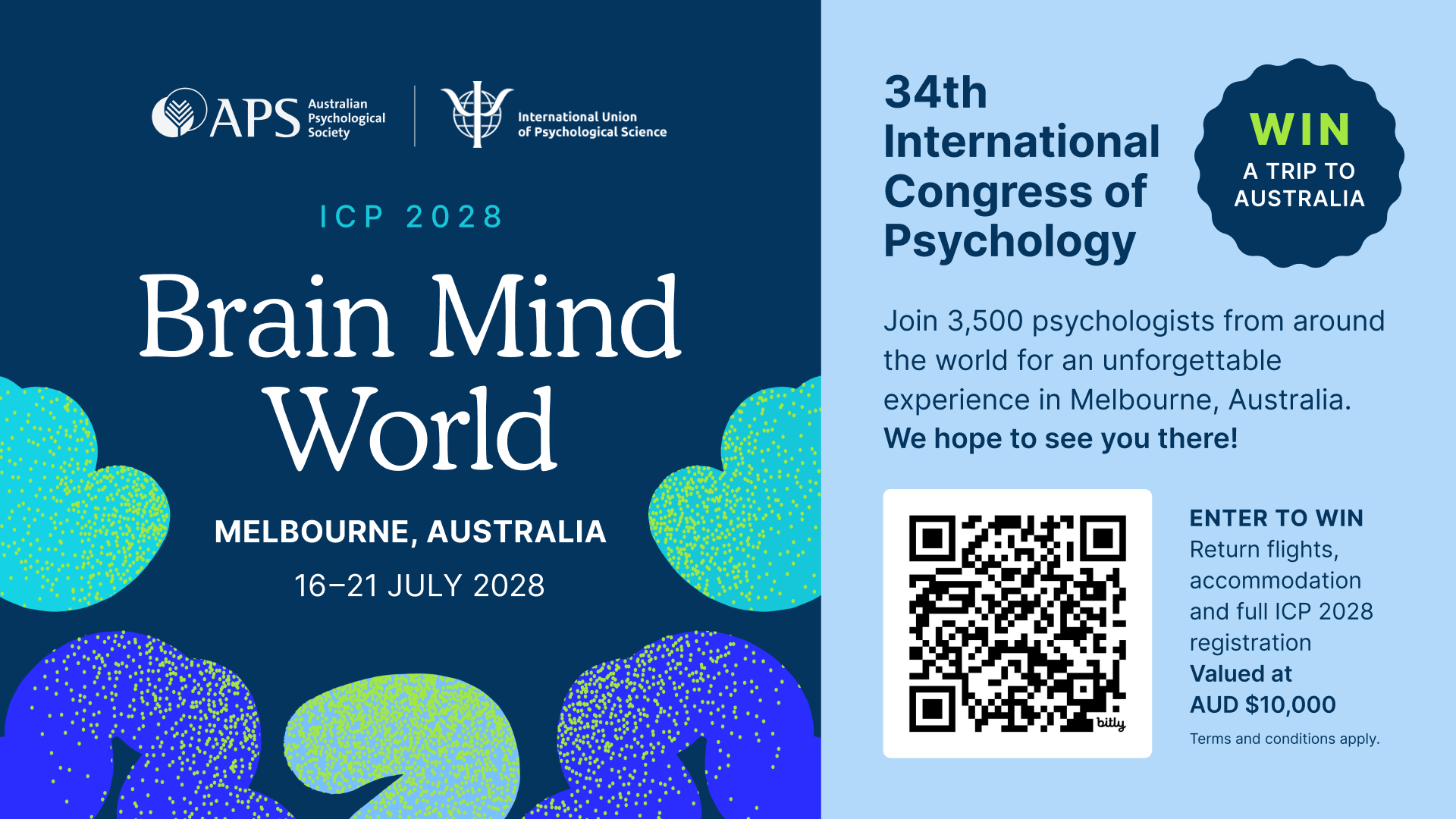 ICP2028, Melbourne, Australia, July 16-21, 2028